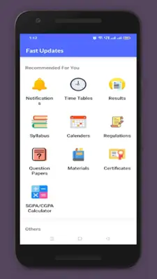 JNTU Fast Updates android App screenshot 3